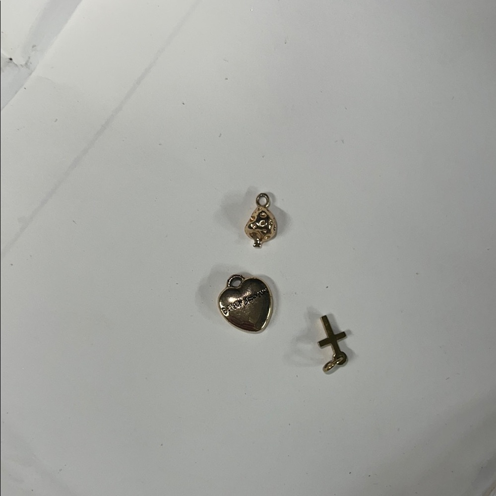 Betsey Johnson Gold Charm Set